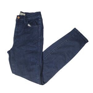 Madewell 10" High Riser Skinny Skinny Jeans Womens Size 28 Dark Wash Denim Pants